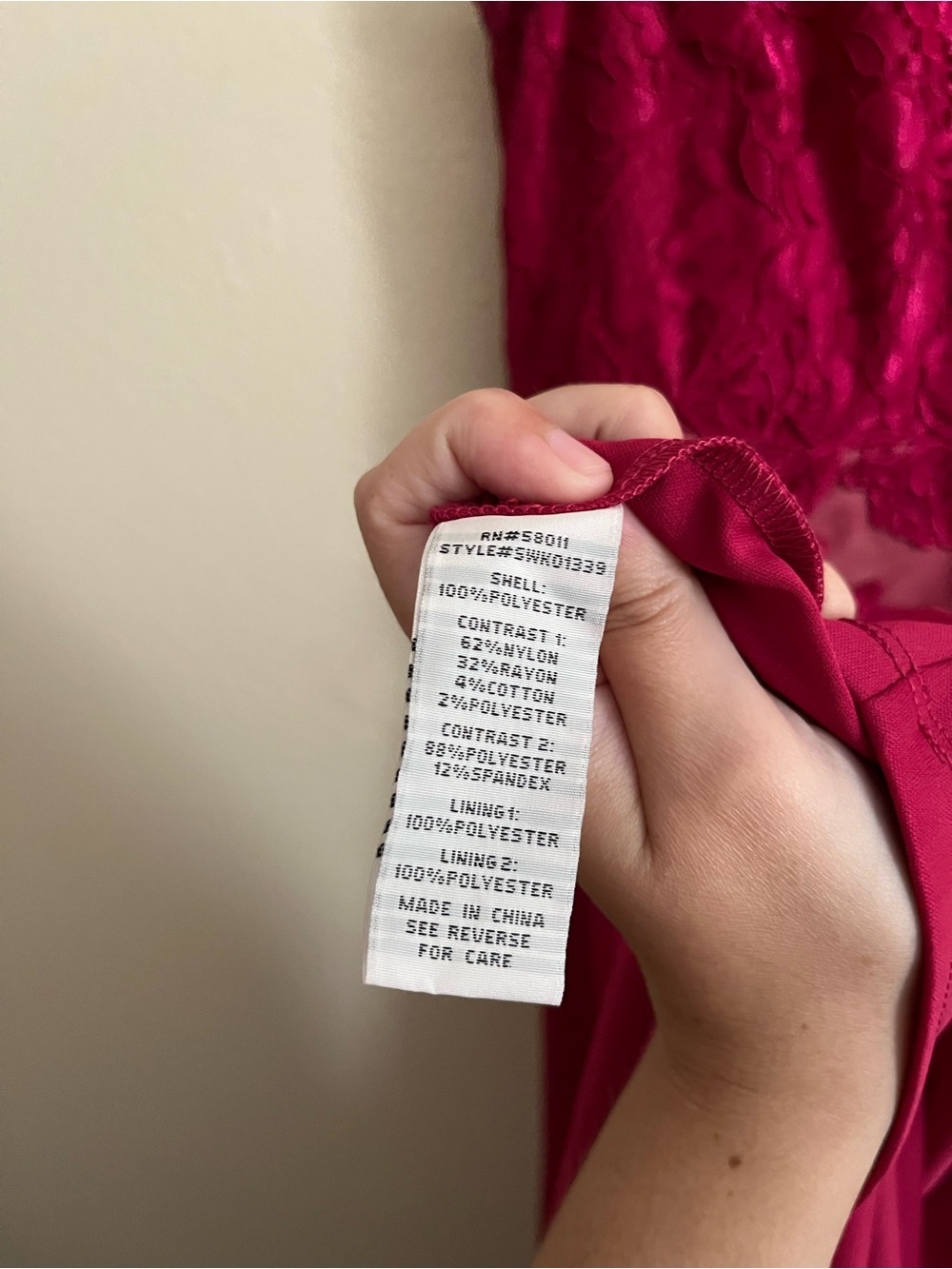 Melrose Social Brand Formal Fuchsia Maxi Dress - Picture 10 of 10